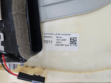 фото thumb №5, Защита стойка b правого правая среднего audi a7 4g c7