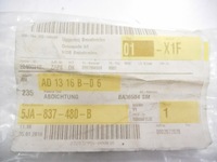 фото thumb №10, Прокладка стекло дверь skoda rapid оригинальный номер 5ja837480b