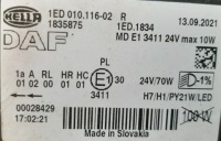 фото thumb №3, Daf xf 106 euro6 панель фары фара кронштейн lift