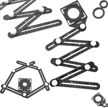 NEO Tools 72-351 УГЛОВАЯ ЛИнейка, 6 РУЧКОВ