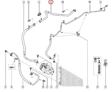 фото thumb №8, Шланг кондиционера renault master 10- 924800018r