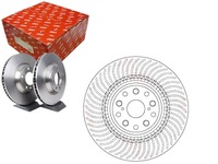 фото thumb №1, Тормозные диски тормозные 2szt lexus ls 460 uvf4_. usf4_