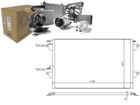 фото thumb №1, Конденсатор радіатор кондиціонера nissens 820003373
