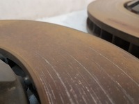 фото thumb №14, Audi q7 4m 2021 комплект диск i зажимов q8 sq7 etron перед 375mm зад 350mm