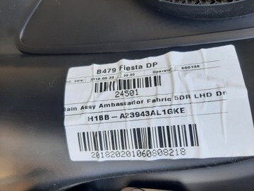 фото thumb №12, Ford fiesta mk8 оббивка боковина двері водія лівий перед h1bb-a23943-al