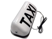 фото thumb №4, Лампа косая led taxi белый с napisem управление пульт