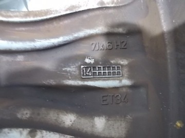 AUDI A1 8X0601025AS 5X100 7JX16 ET34 ОРИГИНАЛ