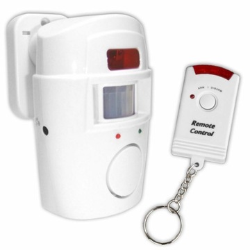 2x ALARM Z CZUJNIKAMI RUCHU + 2x PILOT GRUNDIG
