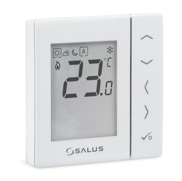 ПРОВОДНОЙ РЕГУЛЯТОР СУТОЧНОЙ ТЕМПЕРАТУРЫ SALUS VS35W, БЕЛЫЙ