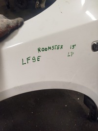 фото thumb №5, Крыло левый перед skoda roomster 2015 rok lf9e