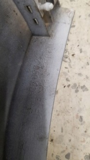 фото thumb №3, Молдинг крила ліва перед mercedes sl r129