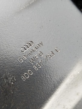 фото thumb №8, Підйомник вікна лівий перед рама троси audi a4 b5 fl 8d0837397d