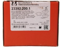 фото thumb №3, Zimmermann тормозные колодки перед seat ibiza iv v toledo ii