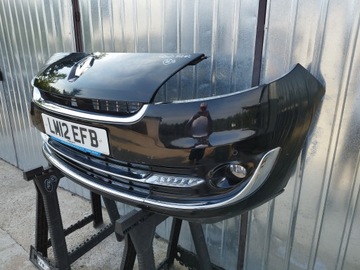 фото thumb №9, Бампер перед хром renault grand scenic iii 3 рестайлінг 2012-2016 tegne led pdc