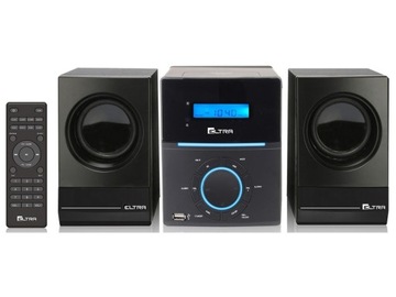 Wieża ELTRA Neptun Blue 3060BT CD FM USB Czarny