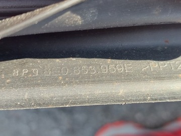 фото thumb №11, Планка нижняя дверь перед левая lz7s audi a4 b7