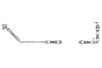 фото thumb №11, Шланг гальмівний гнучкий bmw x5 e53 00-07 лівий t