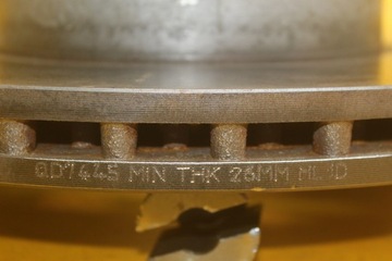 фото thumb №7, Диск гальмівна перед передня mercedes vito w639