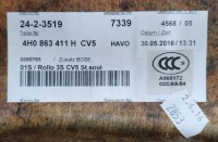 фото thumb №6, Полка чёрная audi a8 4n d4 4h0863411h cv5