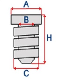 фото thumb №4, 2x audi vw seat skoda отбойник 30x22 капот дверь крышка