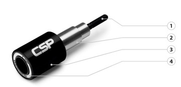 Crash pady CSP do Honda CB500F/CB500X 2013-2025 CSP