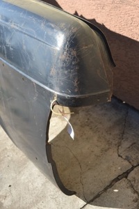 фото thumb №6, Mercedes c123 coupe крыло задний левый обшивка