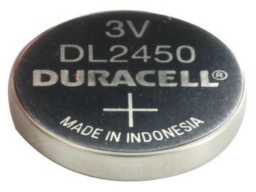 Литиевая батарея Duracell 3V CR2450 2450 DL2450
