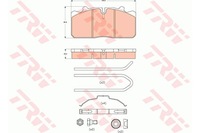 фото thumb №14, Гальмівні колодки ham. iveco p./t. eurocargo 00- trw gdb5069