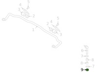 Купить Гайка м10х1.25 hyundai kia оригинальный номер 13270 10001, фото thumb