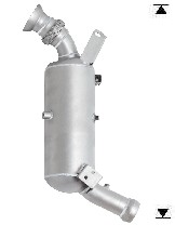 фото thumb №1, Фильтр dpf частиц твердых mercedes c180 c200 : w204 2.1 cdi