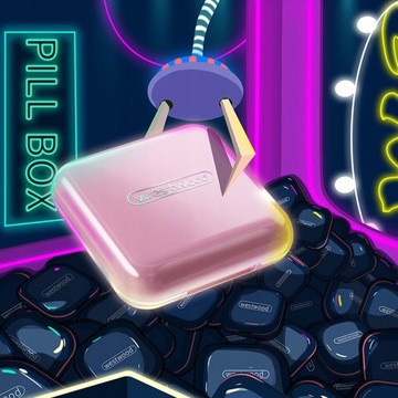 Футляр для таблеток с 4 сетками, органайзер, простой в использовании