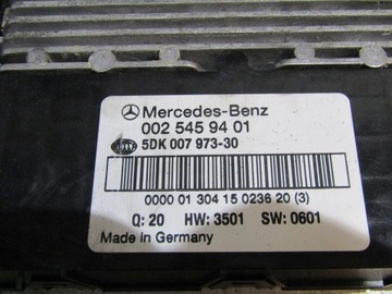 MERCEDES W203 МОДУЛЬ КОНТРОЛЛЕРА SAM 0025459401 A0025459401