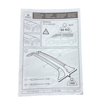 фото thumb №15, Nowe оригінальний номер поперечини дахові renault espace iv 7711218421