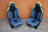 фото thumb №12, Bmw m4 g82 салон сидіння заднє сидіння обшивки пам'ять обігрів yasmarinablau anglik