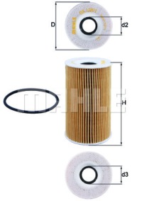 фото thumb №2, Фильтр масла knecht do porsche cayman 2.7