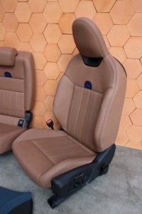 фото thumb №12, Mini u25 countryman салон сидіння заднє сидіння обшивки тунель jcw vescin коричневий