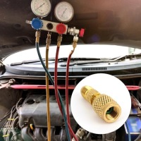 2szt mosiężne адаптеры к хладагент охлаждающей r32 1 r454b mosiężne r454b с Разборки, фото thumb