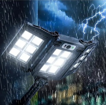 СОЛНЕЧНАЯ ЛАМПА СУМЕРКИ ДАТЧИК ДВИЖЕНИЯ 360 LED