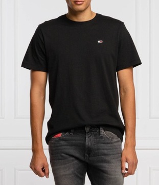 TOMMY JEANS HILFIGER CZARNY T-SHIRT BASIC