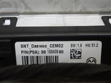 фото thumb №10, Citroen c3 iii лампа потолок переключатель sos 9818840980