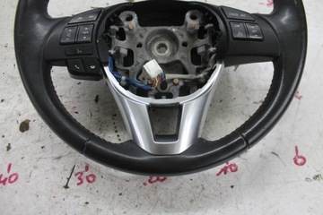 фото thumb №7, Кермо шкіра мульті чорна mazda 3 iii bm 13-18