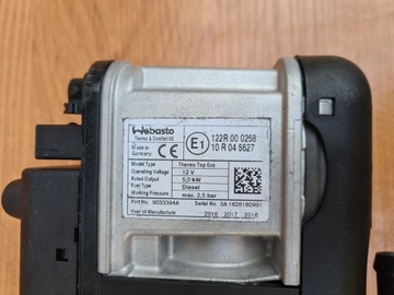 фото thumb №8, Вебасто vw tiguan ii 5qf815005n evo дизель