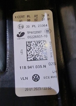 фото thumb №12, Vw id.4 id4 gtx iq.light левая передняя полный led 11b941035n новая oem