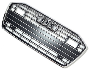 фото thumb №8, Решётка радиатора решётка серый mat acc pdc audi a6 c8 4k 4k0853651c