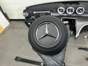 фото thumb №14, Mercedes cle 236 c236 amg панель консоль подушка безпеки ремені подушки нитка шкіра