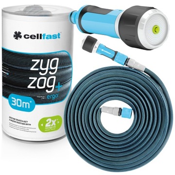 САДОВЫЙ ШЛАНГ CELLFAST ZYG ZAG 30M В КОМПЛЕКТЕ ПОЛИРОВКИ