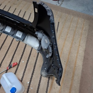 фото thumb №13, Kia sportage iv 4 18- рестайлінг бампер зад задній w колір h8 сірий pdc