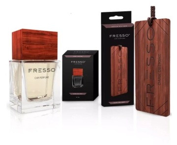 Fresso Set Dark Delight деревянный кулон + духи 50 мл