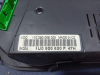 фото thumb №8, Skoda octavia i fl рестайлінг 1.9 tdi панель приладів eu 1u0920820f