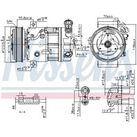 фото thumb №1, Компрессор кондиционера croma signum vectra c 02-10